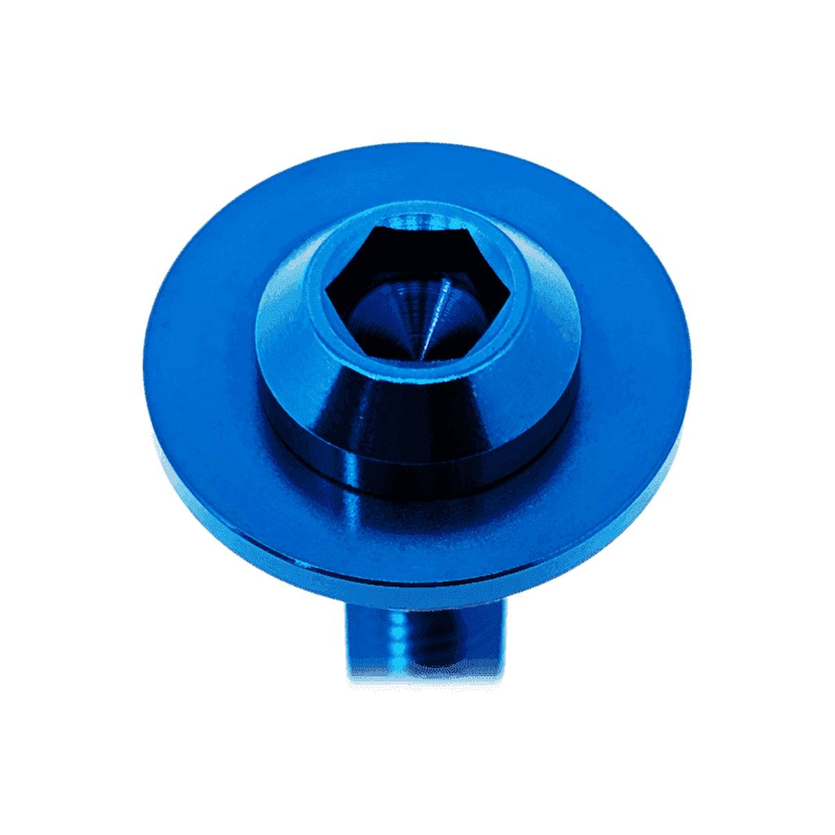 ZSPEC "Fork Bolts" Fastener Kit for the Honda Grom, Grade-5 Titanium - Blue