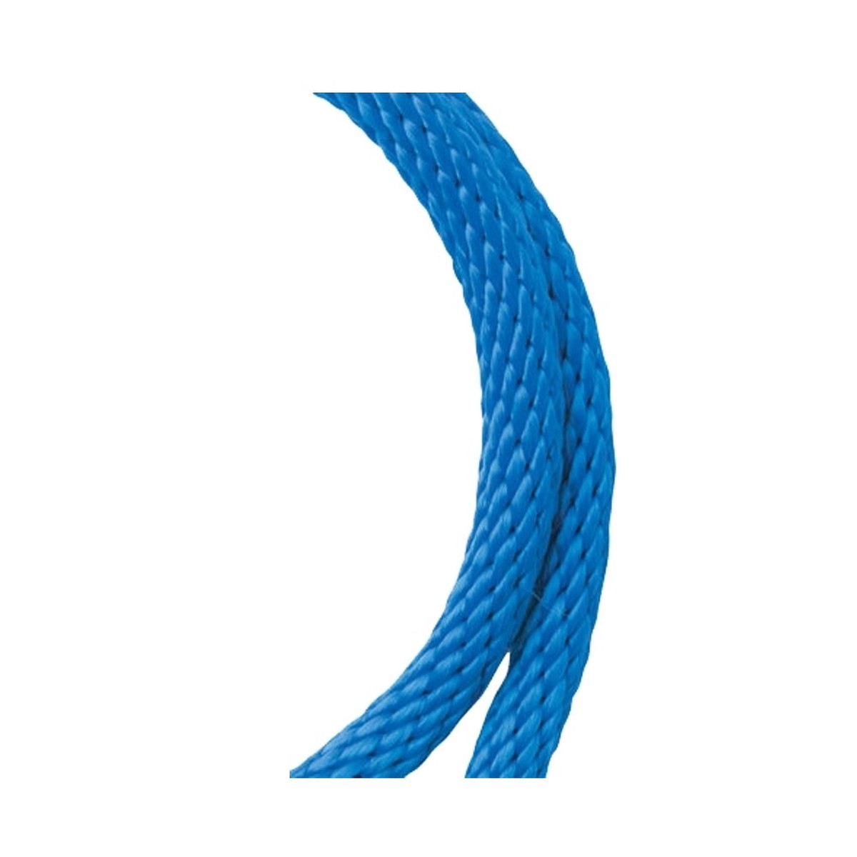 Baron 54028 Solid Braided Poly Rope 58 Inch x 140 Feet Blue