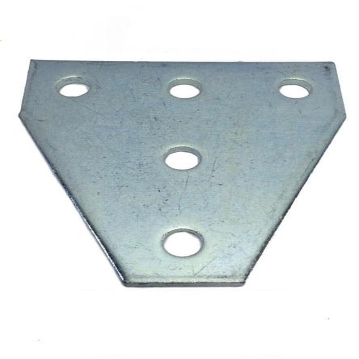 (#4630) P1726 5-Hole Flat "T" Splice Plate FittIng for Unistrut Channel