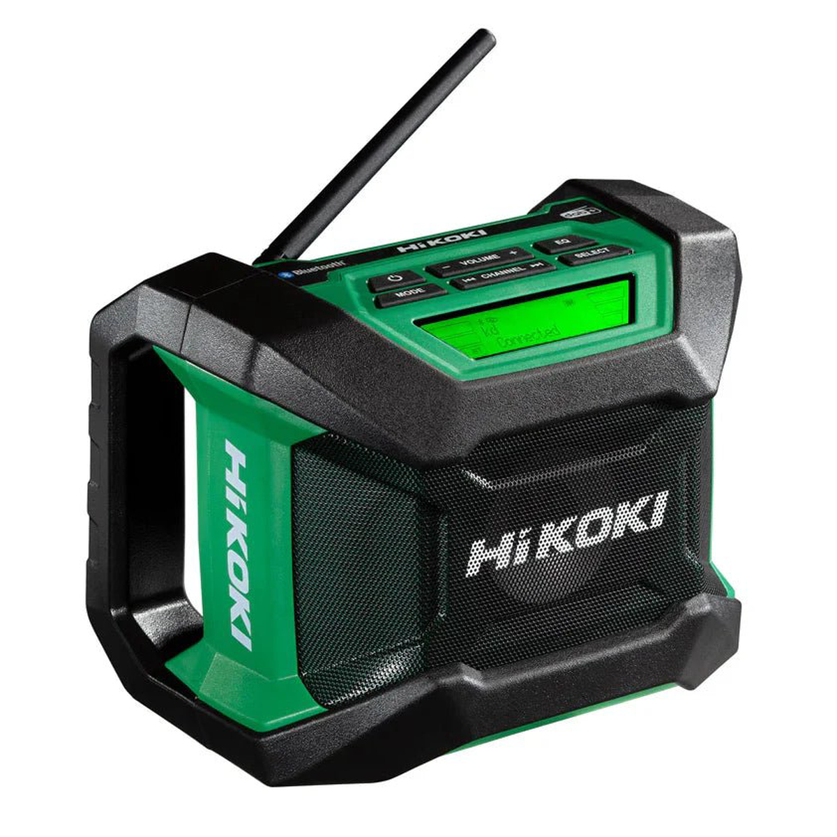 HiKOKI UR18DAJ4Z 18V DAB On-Site Radio - Body Only Bluetooth Connectivity