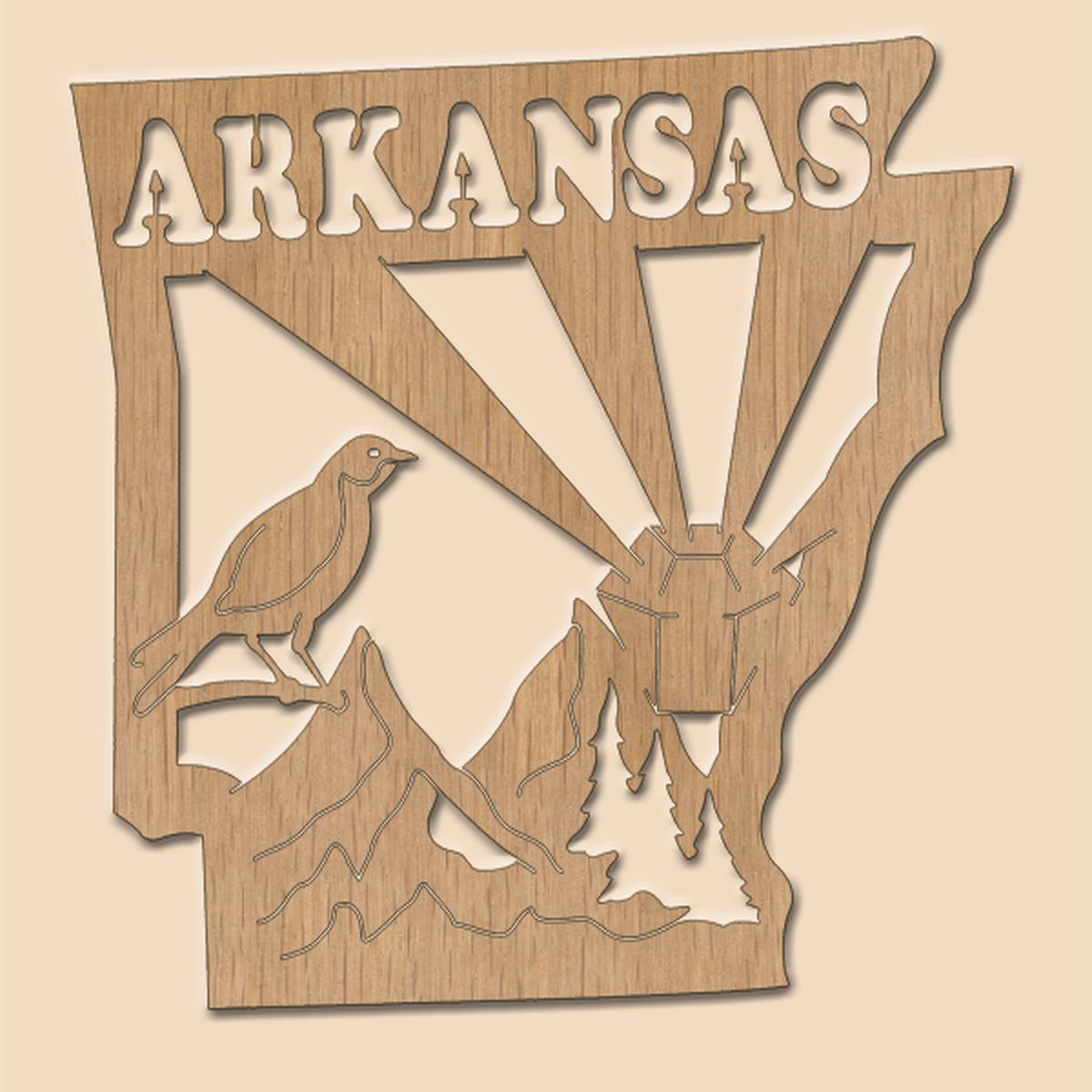 United States Plaques - Arkansas