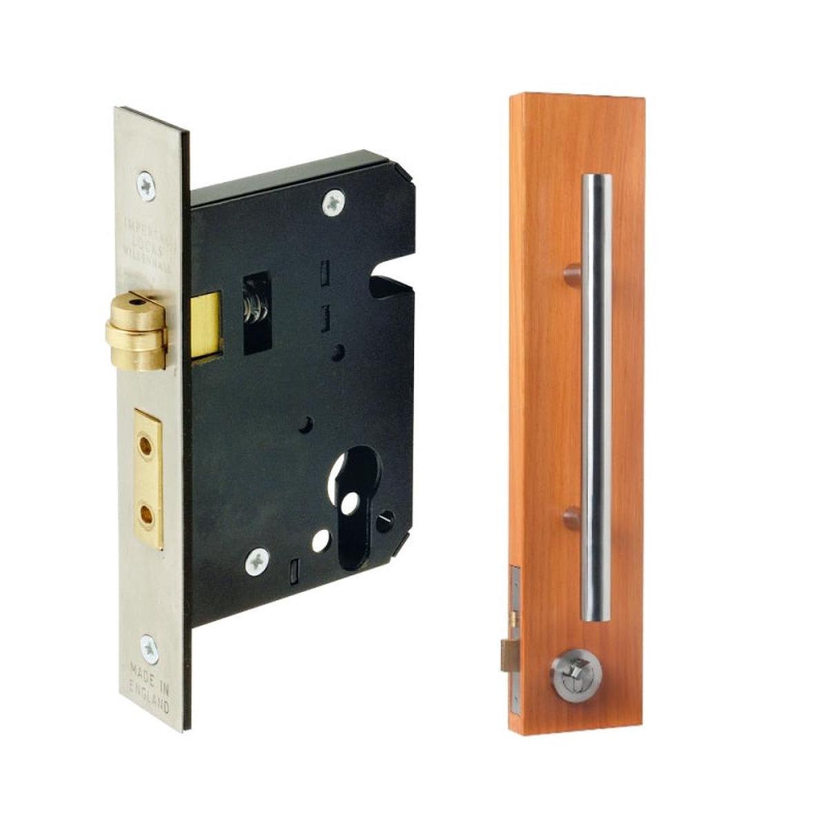 Round Roller Lock Kits By Zanda - Brushed Nickel - Key/Key | Brushed Nickel