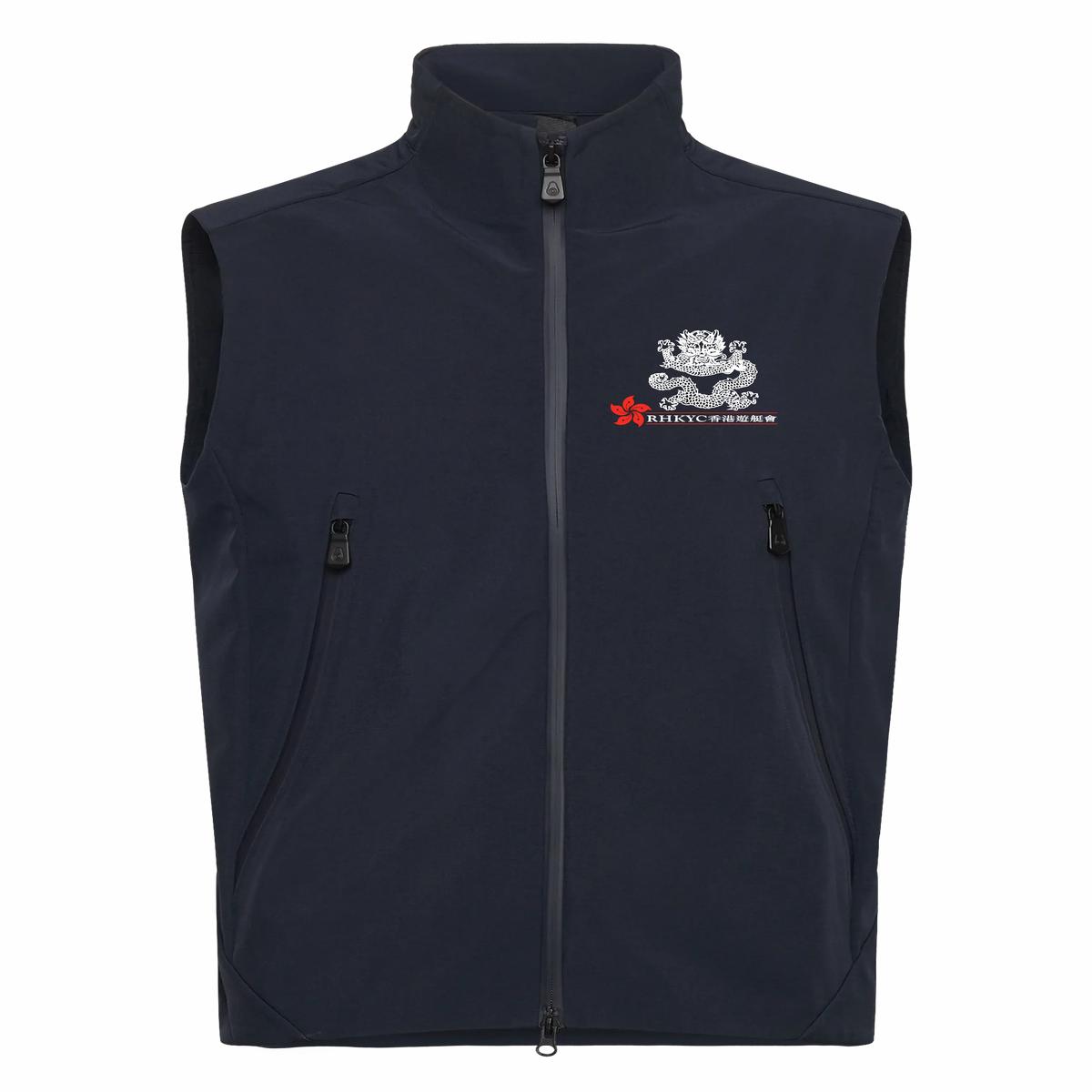Sail Racing Spray Softshell Vest with Logo - S | Dark Navy