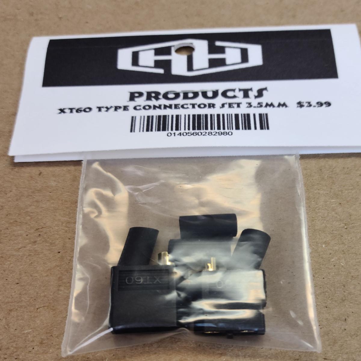 Hamilton Hobbies MALE/FEMALE XT60 PLUGS (HAM2980)
