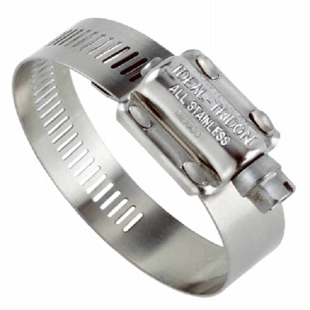 Ideal 6X30053 2" - 4-1/8" Heavy Duty Stainless Steel Hose Clamp - Quantity of 30