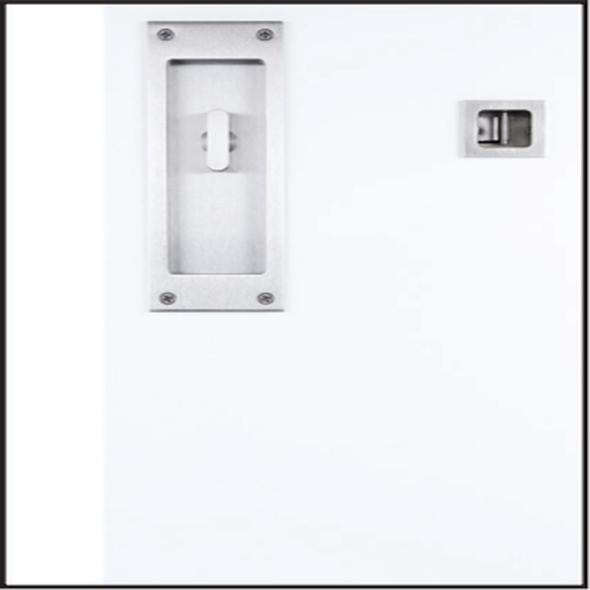 Accurate - Barn Door Sets - 9100BDL Flush Pull Trim Exposed Fastener